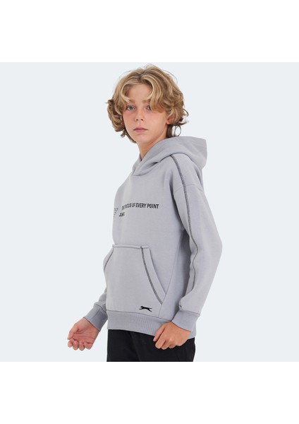 LEVON Unisex Çocuk Sweatshirt Taş Gri fırsatları