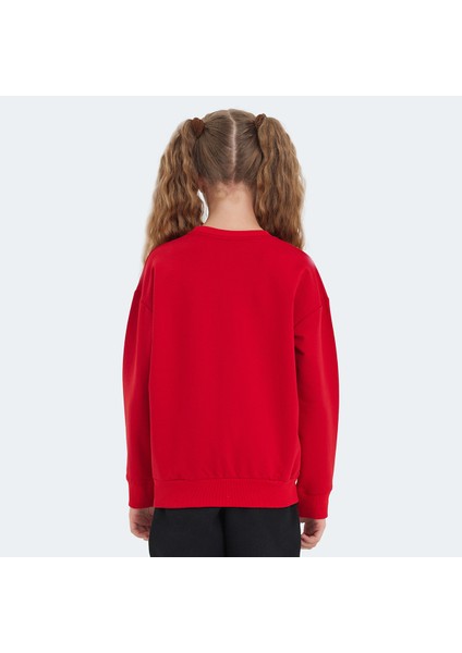 LUPPA Unisex Çocuk Sweatshirt Kırmızı fiyatları