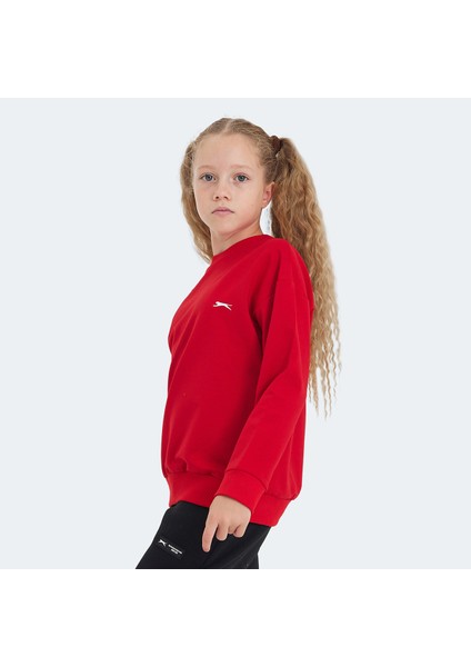 LUPPA Unisex Çocuk Sweatshirt Kırmızı modelleri