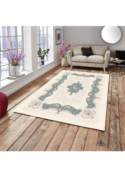 Ipek Kadife Lastikli Halı Örtüsü 6m2-200x300