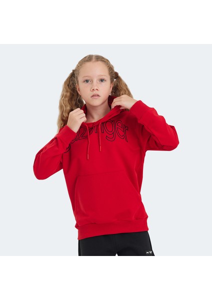 LETTO Unisex Çocuk Sweatshirt Kırmızı modelleri