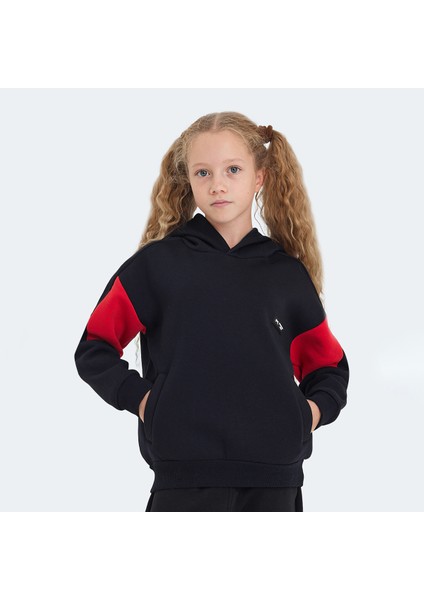 LAYNE Unisex Çocuk Eşofman Takımı Lacivert / Kırmızı