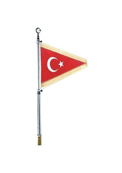 Otofors Krom Araç Bayrak Direği