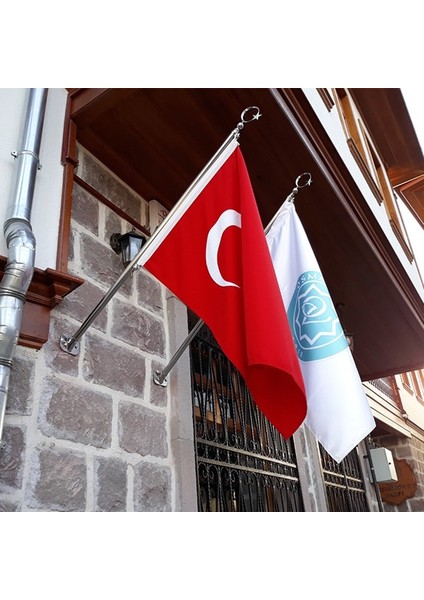 Klasik Duvar Tipi Bayrak Direği (120 cm Boy)