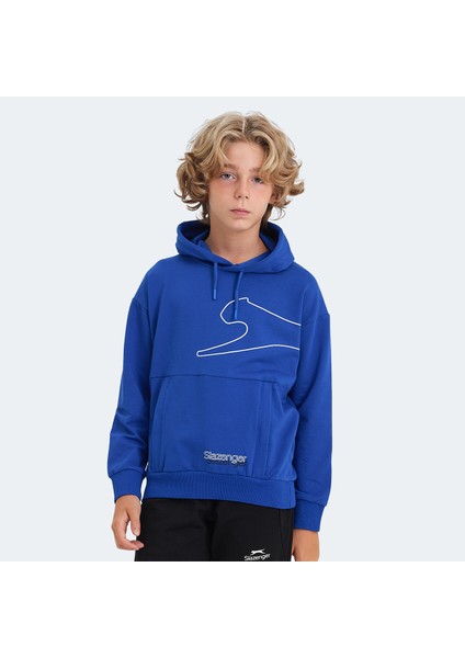 LINK Unisex Çocuk Sweatshirt Saks Mavi modelleri