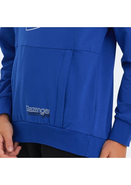 LINK Unisex Çocuk Sweatshirt Saks Mavi fırsatları