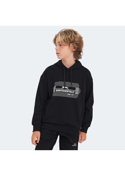 LAYO Unisex Çocuk Sweatshirt Siyah