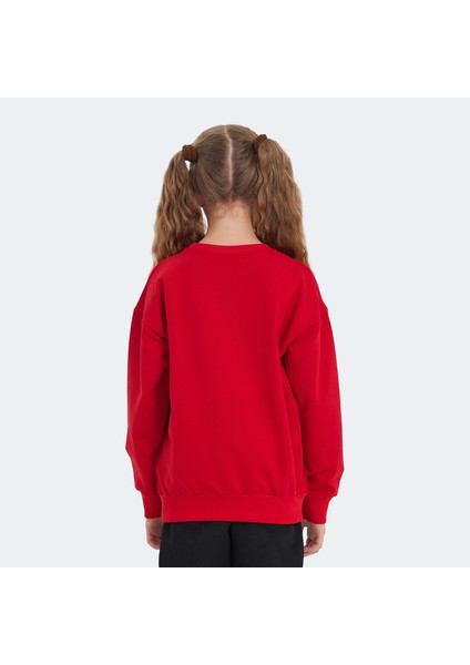 LAST Unisex Çocuk Sweatshirt Kırmızı fiyatları