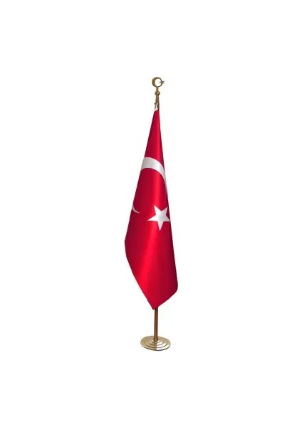 Sarı Makam Bayrağı (225 Cm)