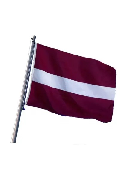 Letonya Bayrakları 100X150 cm