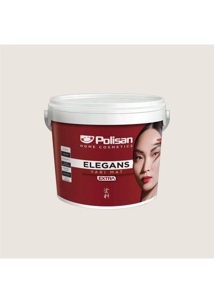 Yeni Kuğu - Cİ-6610 2,5 Litre Elegans Extra Yarı Mat İç Cephe Boyası (25600061000)