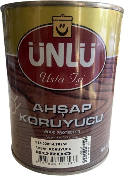 Ahşap Koruyucu Pinoteks Bordo 1kg