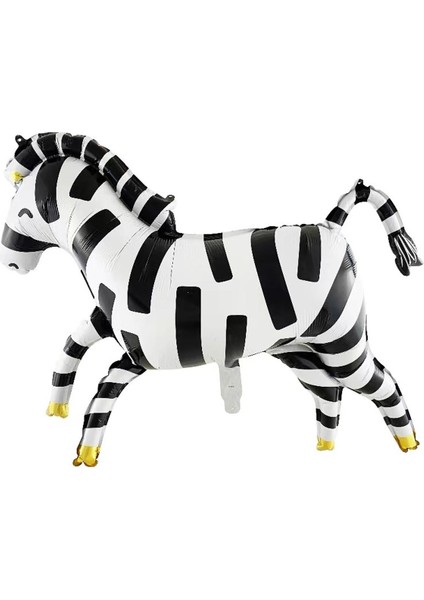Büyük Zebra Folyo Balon 100 cm