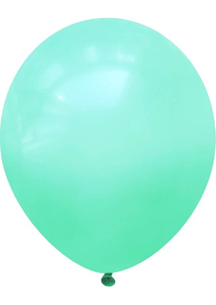 Su Yeşili Balon 12" - 30 cm Lateks Su Yeşili Renk Balon 100'LU Paket fiyatları