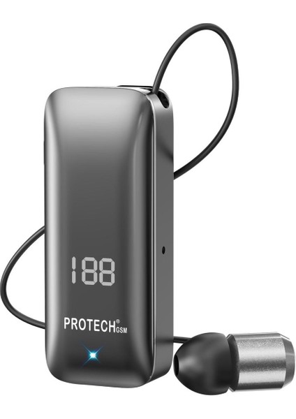 Bh2 Makaralı Dijital Göstergeli Titreşimli Bluetooth Silikonlu Kulaklık