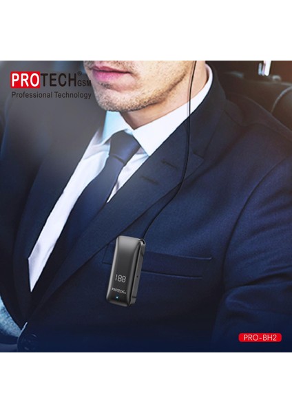 Bh2 Makaralı Dijital Göstergeli Titreşimli Bluetooth Silikonlu Kulaklık