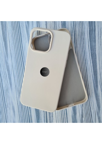 iPhone 15 Pro Uyumlu Lansman Içi Kadife Silikon Kılıf
