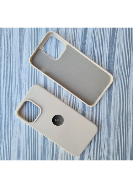 iPhone 15 Pro Uyumlu Lansman Içi Kadife Silikon Kılıf