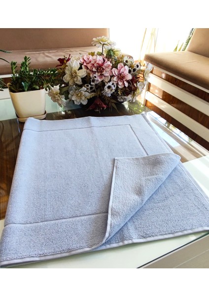 (1 Adet) 50X90CM. Büyük Lüks Ayak Havlusu, Ayak Paspası, Havlu Paspas, Banyo ve Lavabo Paspası