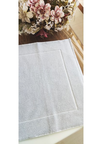 (1 Adet) 50X90CM. Büyük Lüks Ayak Havlusu, Ayak Paspası, Havlu Paspas, Banyo ve Lavabo Paspası