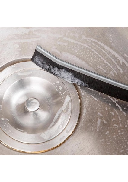 1 Adet Çok Amaçlı Multi Ince Temizlik Fırçası Derz Arası Banyo Mutfak Lavabo Detay Temizleme Fırçası
