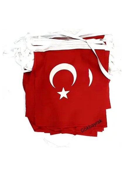 Ipe Dizili Kumaş Bayrak 20X30 cm