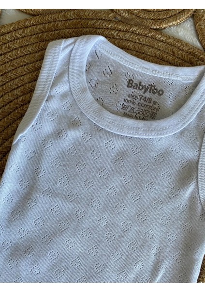 Bebek Jakar Çıtçıtlı Badi Atlet-Zıbın-Body