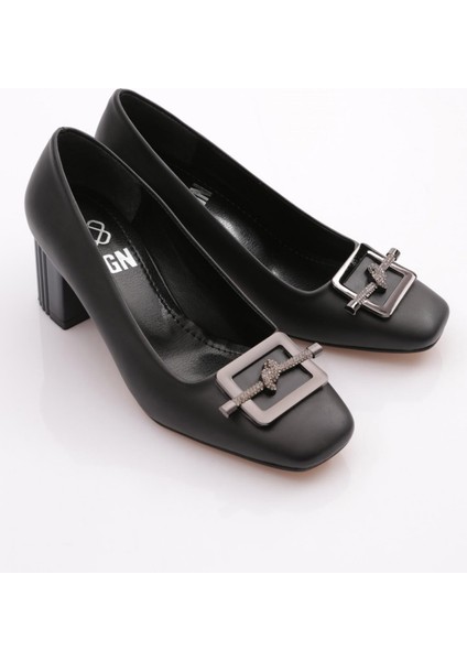K111 Kadin Kare Tokali Simli Ip Detayli Topuklu Ayakkabi fiyatları