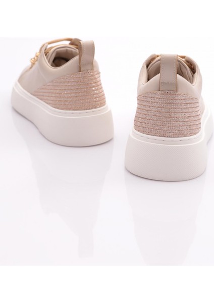 ES863 Kadin Kalin Renkli Kristal Taşli Sneakers Ayakkabi modelleri