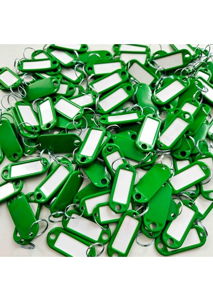 100X Anahtarlık Plastik Etiket Kimlik Pvc Li Isimlik Isim Yazı Yazmalık Halkalı Anahtarlık modelleri
