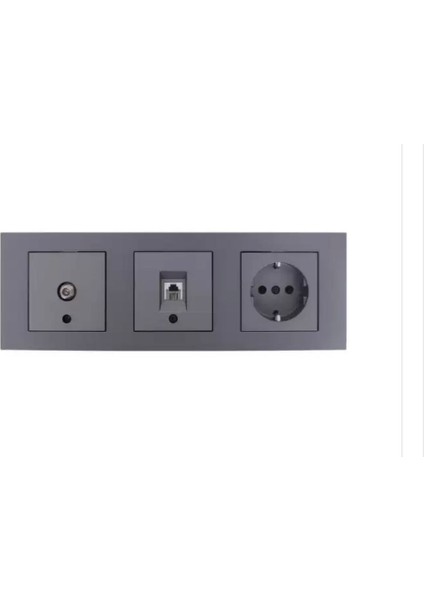 Vsc Ovivo Grano Füme Üçlü Set - Füme 3'lü Set