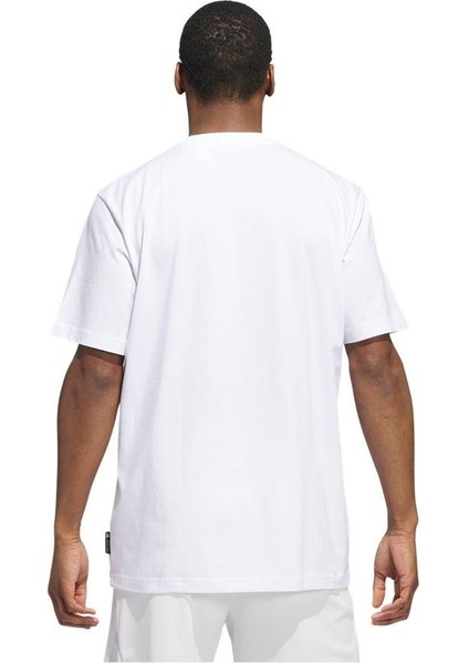 Performance IY1158 Crest Basketball Graphic Tişört