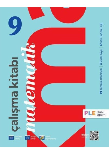 PLE 9.Sınıf Matematik Çalışma Kitabı - Kazanım Denemeleri