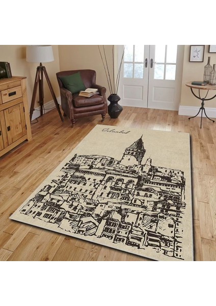 3D Baskılı Halı 124 - 80 x 140
