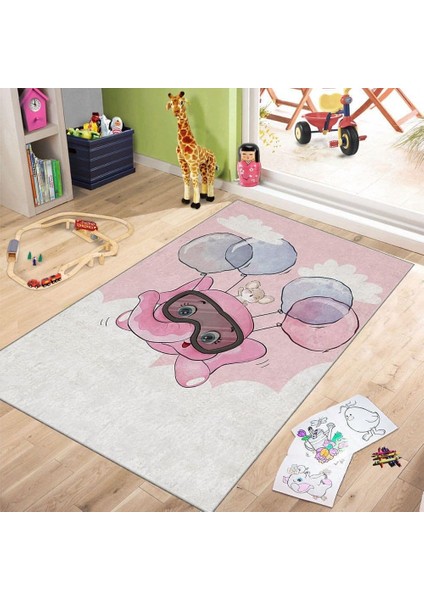 3D Baskılı Halı 242 - 80 x 140