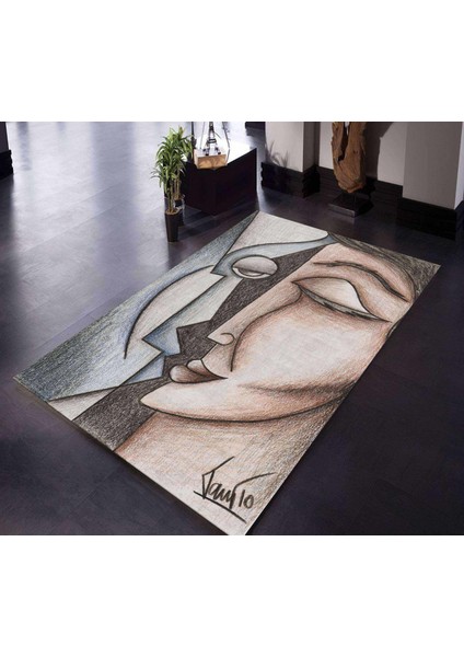 3D Baskılı Halı - 160 x 230