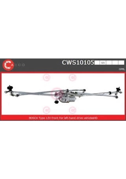 Ön Cam Silecek Frezesı Motorlu Opel Astra J Bm 10- (Oem No: 1272007)