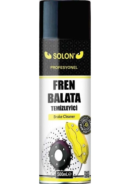 5 Adet Fren Balata Spreyi Ve Genel Temizleme Spreyi 500 Ml. 5' li Paket