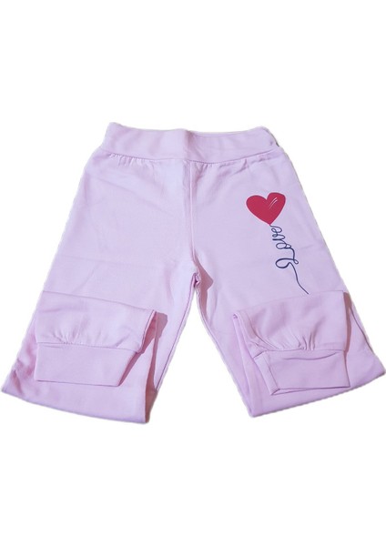 Deyti Bebek Tek Alt Pijama Kalp Baskılı