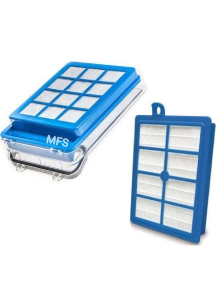 Philips Fc 9926 Marathon Ultimate Uyumlu Hepa Filtre Seti ve Arka Şeffaf Kapak