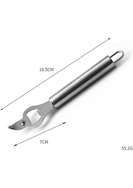Tiesa Home Paslanmaz Çelik Şişe Soda Gazoz Konserve Teneke Kavanoz Açacağı Açacak