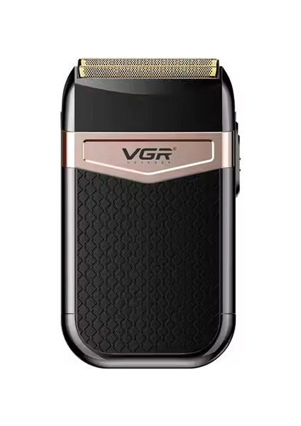 V-331 Şarj Edilebilir Erkek Akülü Elektrikli Sakal Tıraş Makinesi Jilet Profesyonel Folyo Tıraş Makinesi