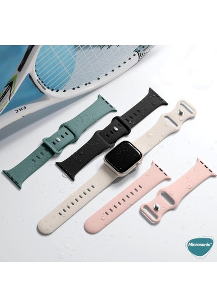 Apple Watch 10 46MM Redclick Esnek Klasik Slikon Kordon