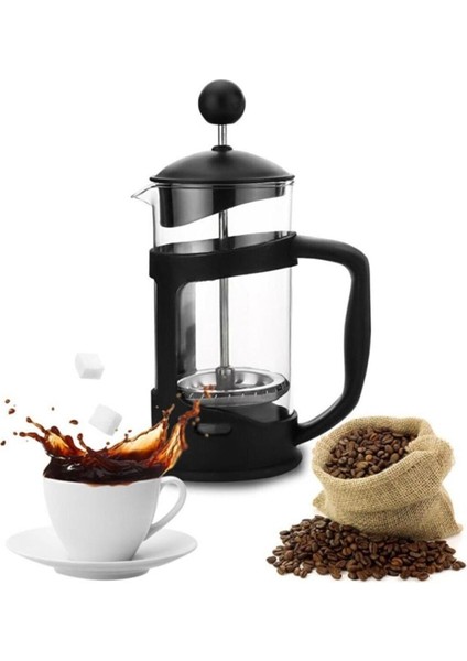 French Press 350ML Kahve Kupası Süzgeçli PNG-2302