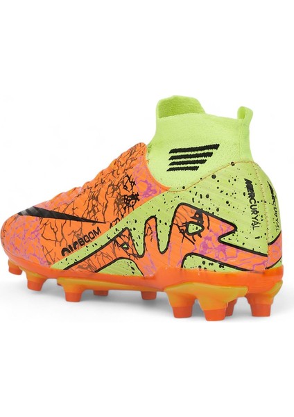 Krampon Çoraplı - Turuncu/sarı/desenli fırsatları