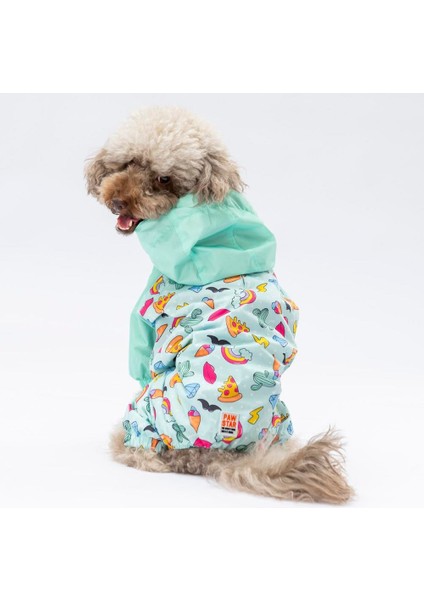 Tokyo Polarlı Su Geçirmez Küçük Irk Köpek Yağmurluk Tulum fiyatları