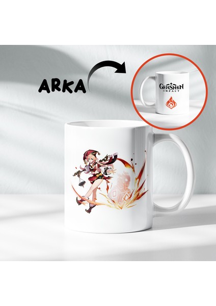 NKB-MUG021 Yanfei Genshin Impact Kupa