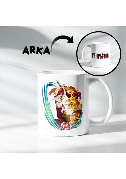 NKB-MUG045 Fairy Tail - Erza Scarlet Kupa