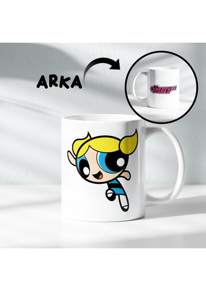 NKB-MUG054 Powerpuff Girls - Bubbles Kupa