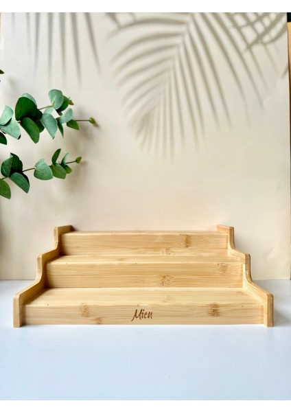 Bambu Merdiven Baharatlık | Kavanoz Standı 30 Cm modelleri